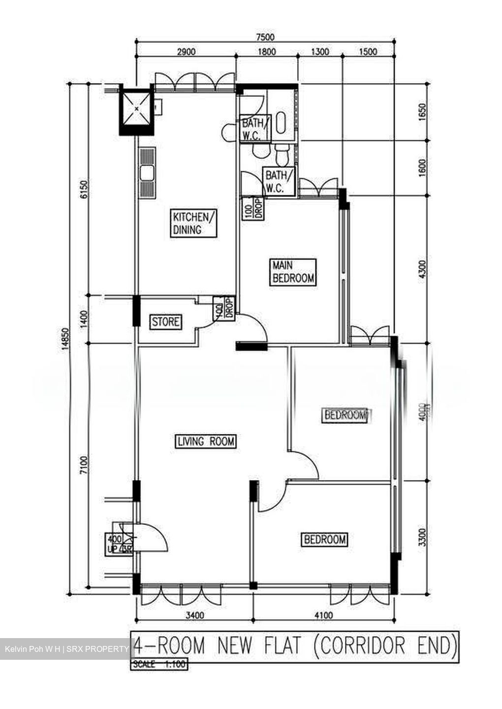 Blk 135 Bukit Batok West Avenue 6 (Bukit Batok), HDB 4 Rooms #609790511